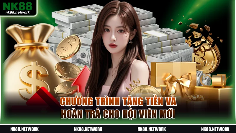 Đăng Ký NK88 Cho Người Mới | Tham Gia Nhận Thưởng Lớn 3 Chương trình tặng tiền và hoàn trả cho hội viên mới